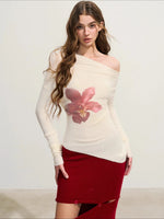 Asymmetrical Knit Top & Mermaid Skirt Set