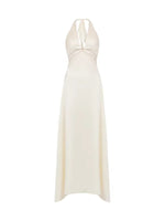 Verdant Halter Maxi Dress