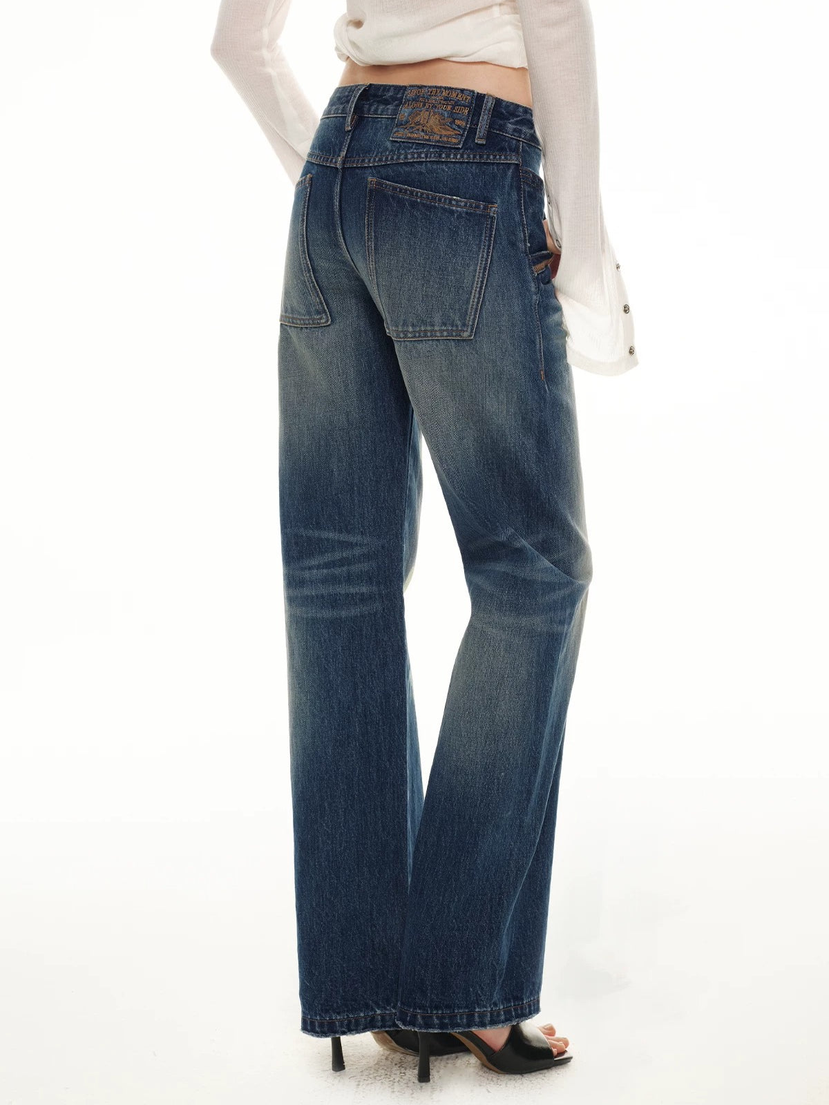 Vintage Barrel Leg Jeans