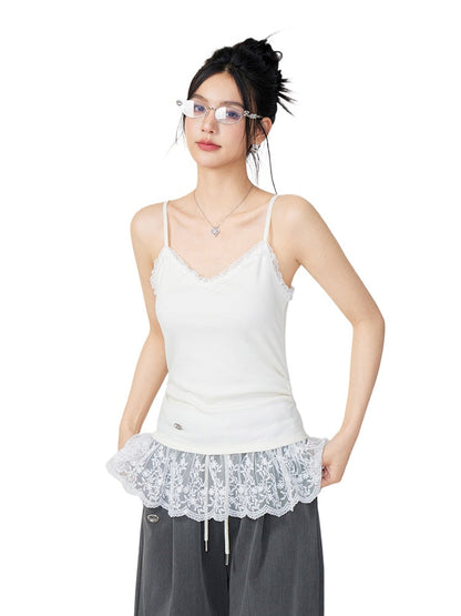 Lace-Trimmed Pure Desire Camisole