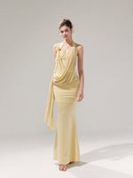 Draped Knit Mesh Set