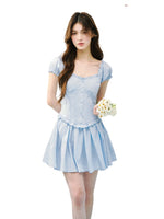 "Salted Afternoon" A-line Dress