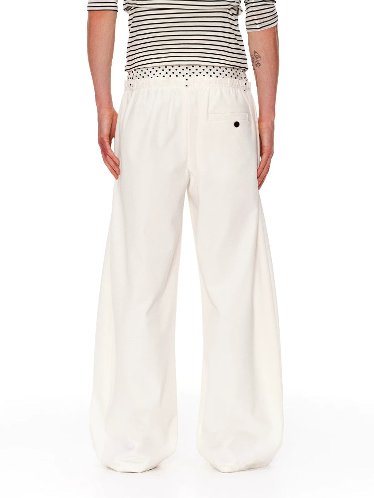 Polka Dot Waist Trousers