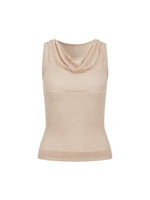 Draped Knit Tank Top
