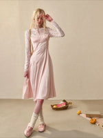 Floral Tencel Dress Set