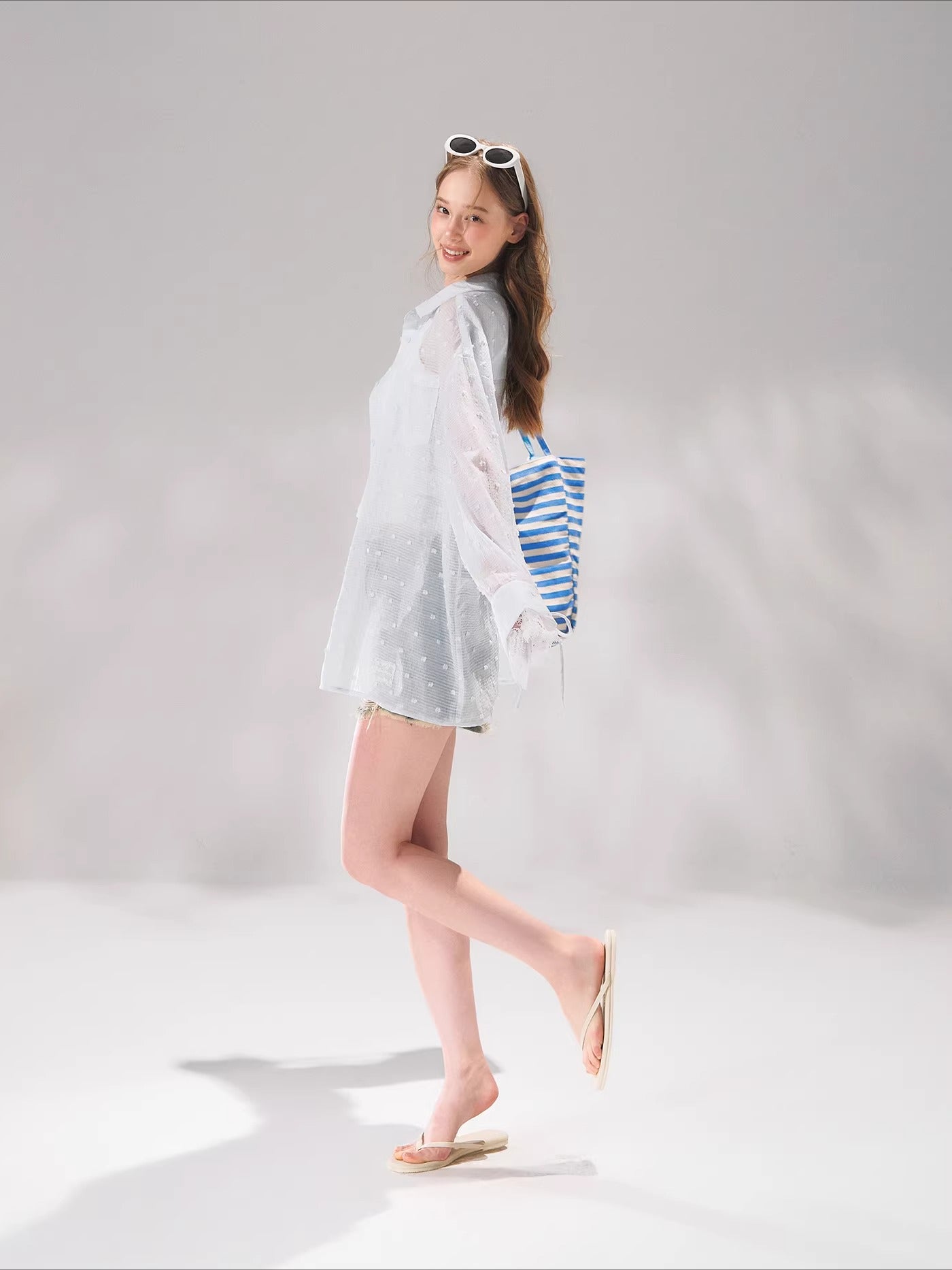 Polka Dot Lace Shirt