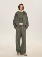 Fleece Hooded Three Piece Set