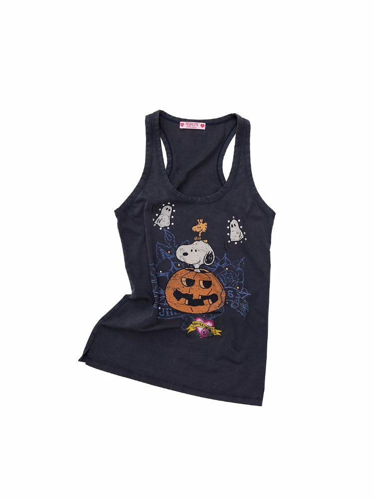 Vintage Printed Tank Top