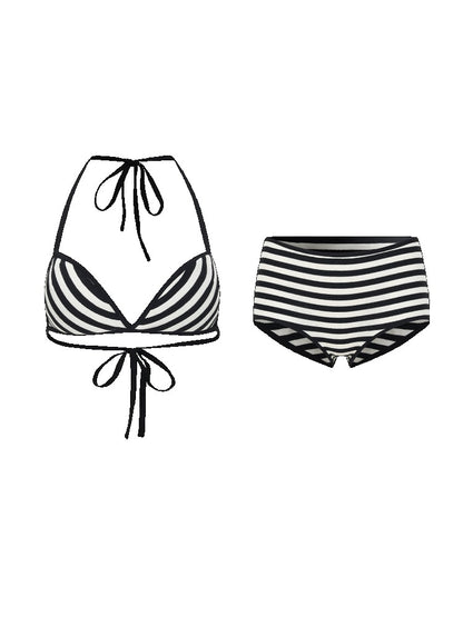 Stripe Bikini Set
