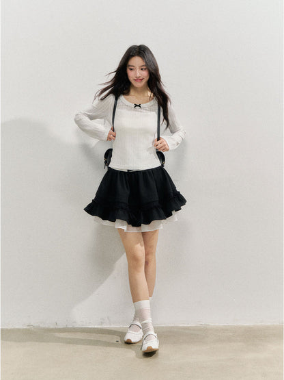 Textured Long-sleeve T-shirt Base Layer