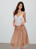 Lace Velvet Cami