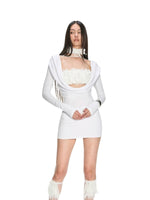 Drape Knit Dress Set