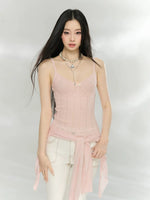 Knit Cardigan Camisole Set