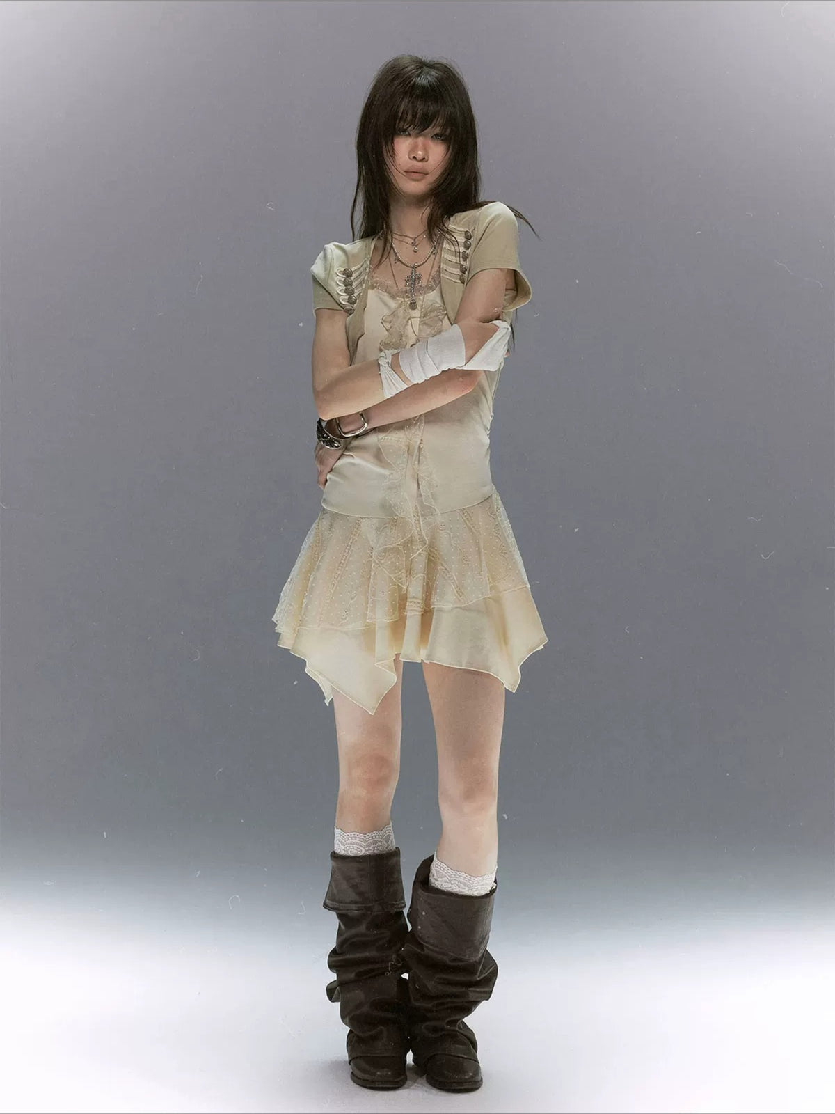 Lace Dress Twinset