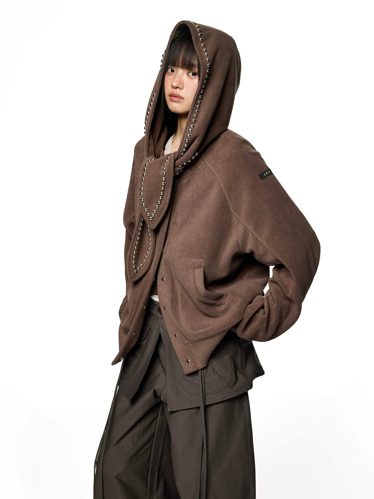 Rabbit Ear Rivet Hoodie