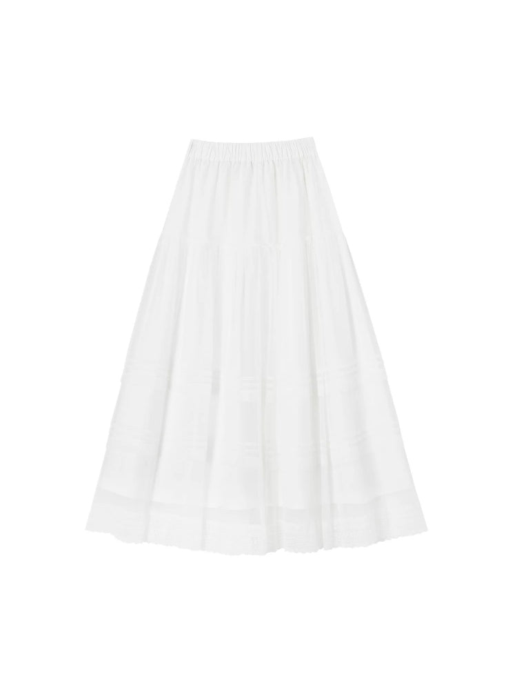 Feather Tulle Skirt