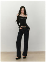 One-shoulder Skin-friendly Top