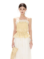 Lace Trim Cami Top