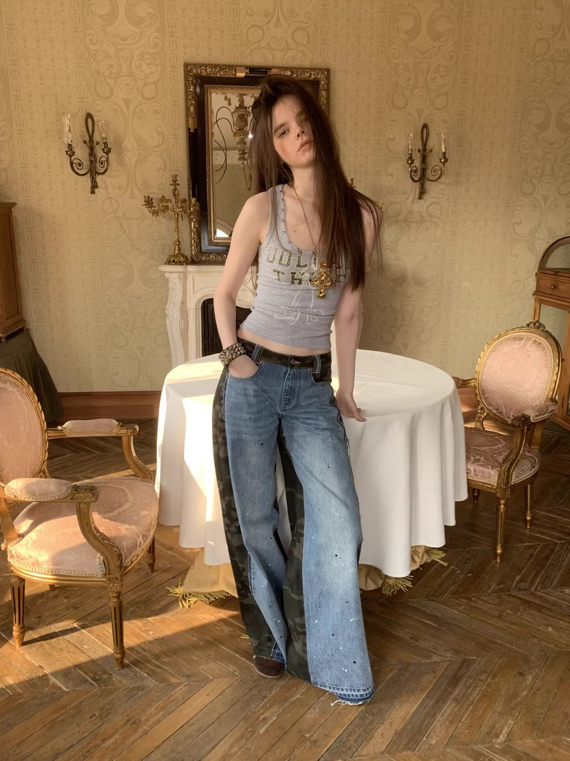 Animal Print Rib Tank