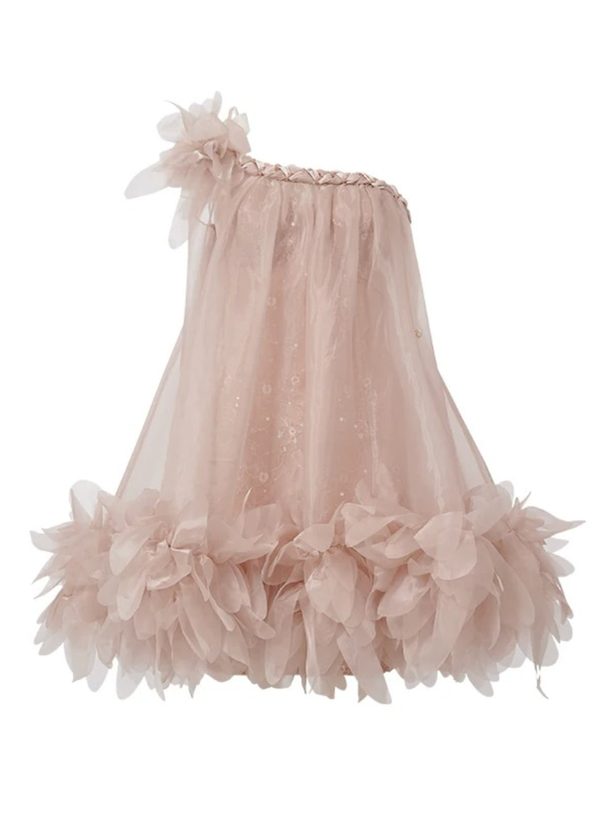 Sequin One Shoulder Backless Dress