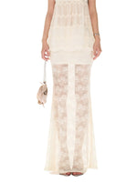 Lace Mermaid Midi Skirt