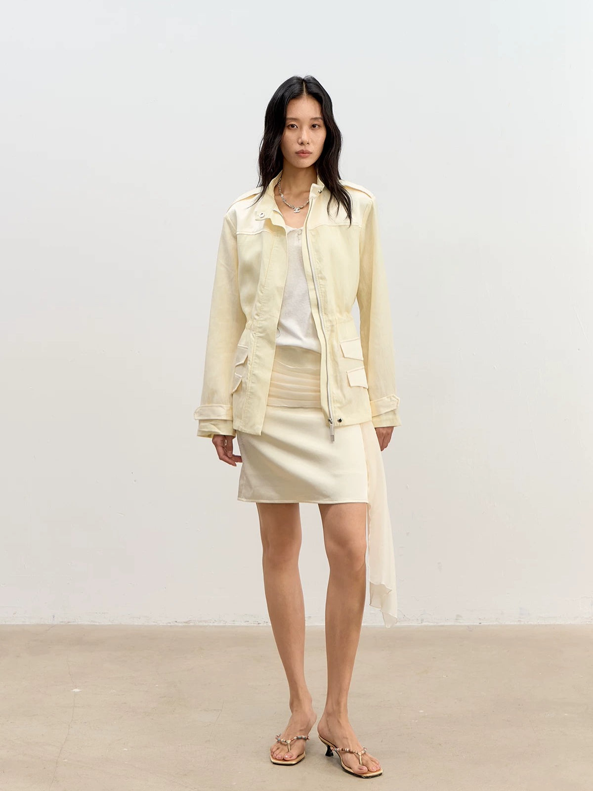 Satin Ribbon Skirt