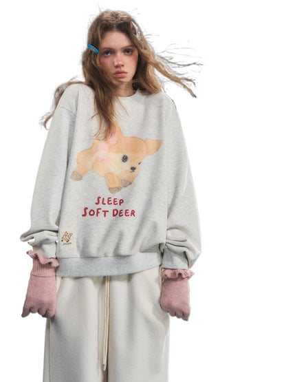 Fawn Fleece Crewneck Sweatshirt