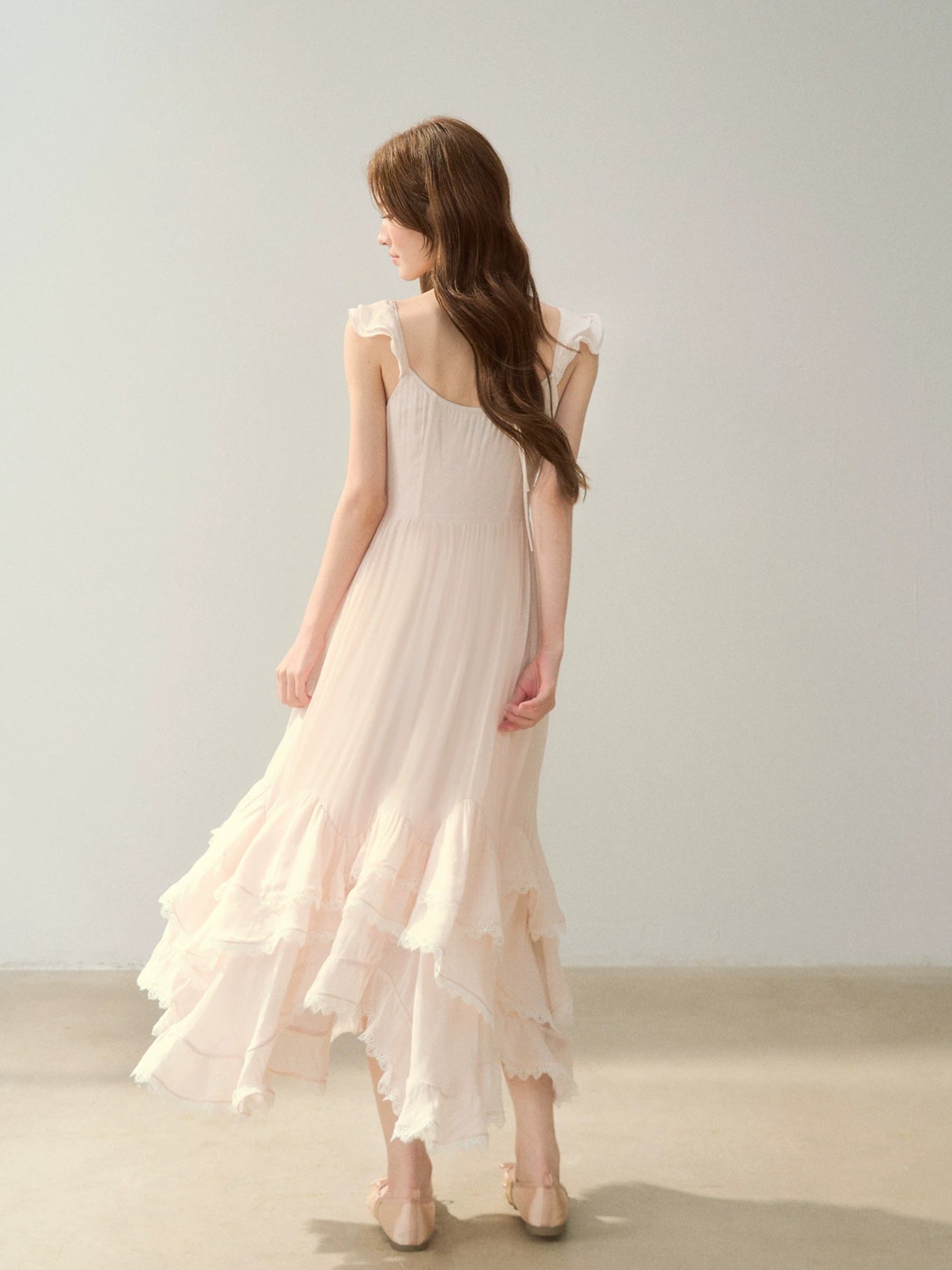 Ruffle Hem Resort Dress