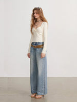 Twist Square-Neck Top
