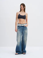 Star Print Sports Bra