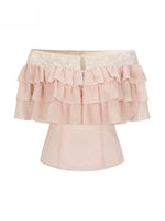 Goddess Ruffle Lace Top