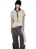 Faux Layered Stripe Tee