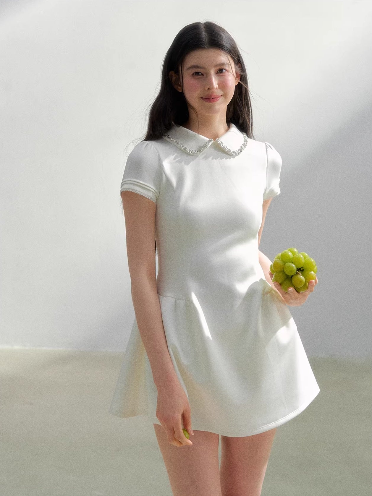 Crystal Waist Mini Dress