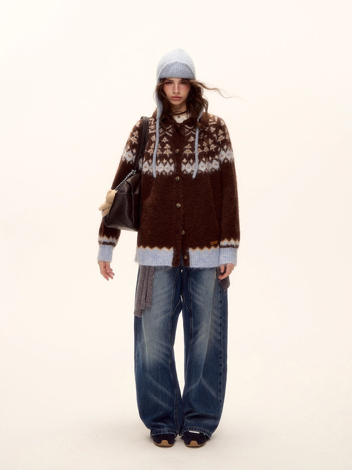 Vintage Curved-Blade Jeans