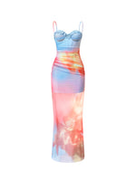Fake Two Fishbone Slim Fit Dress