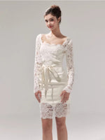 Satin Lace Bodycon Dress