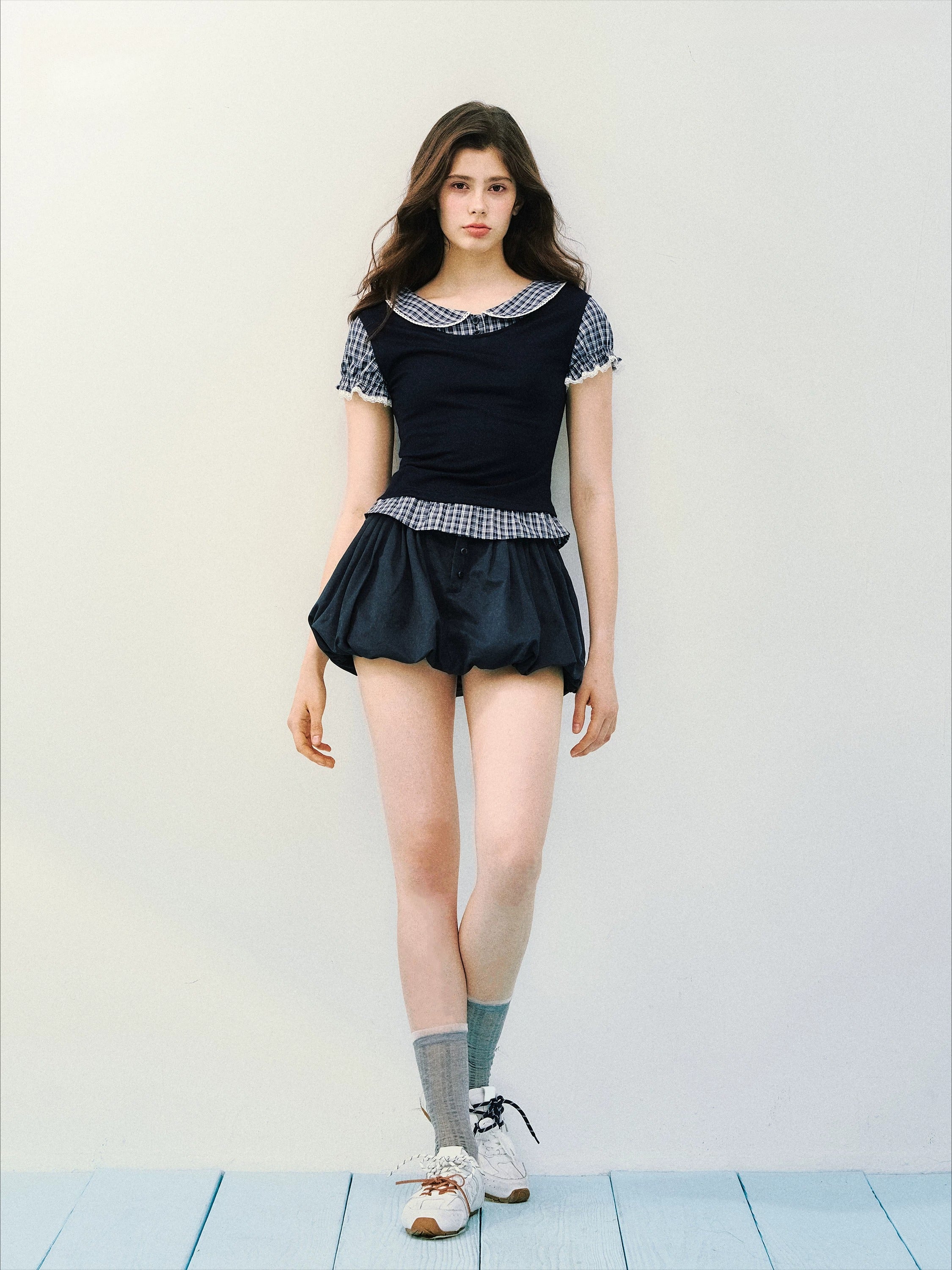 Tencel Wool Blend 2-in-1 Tee