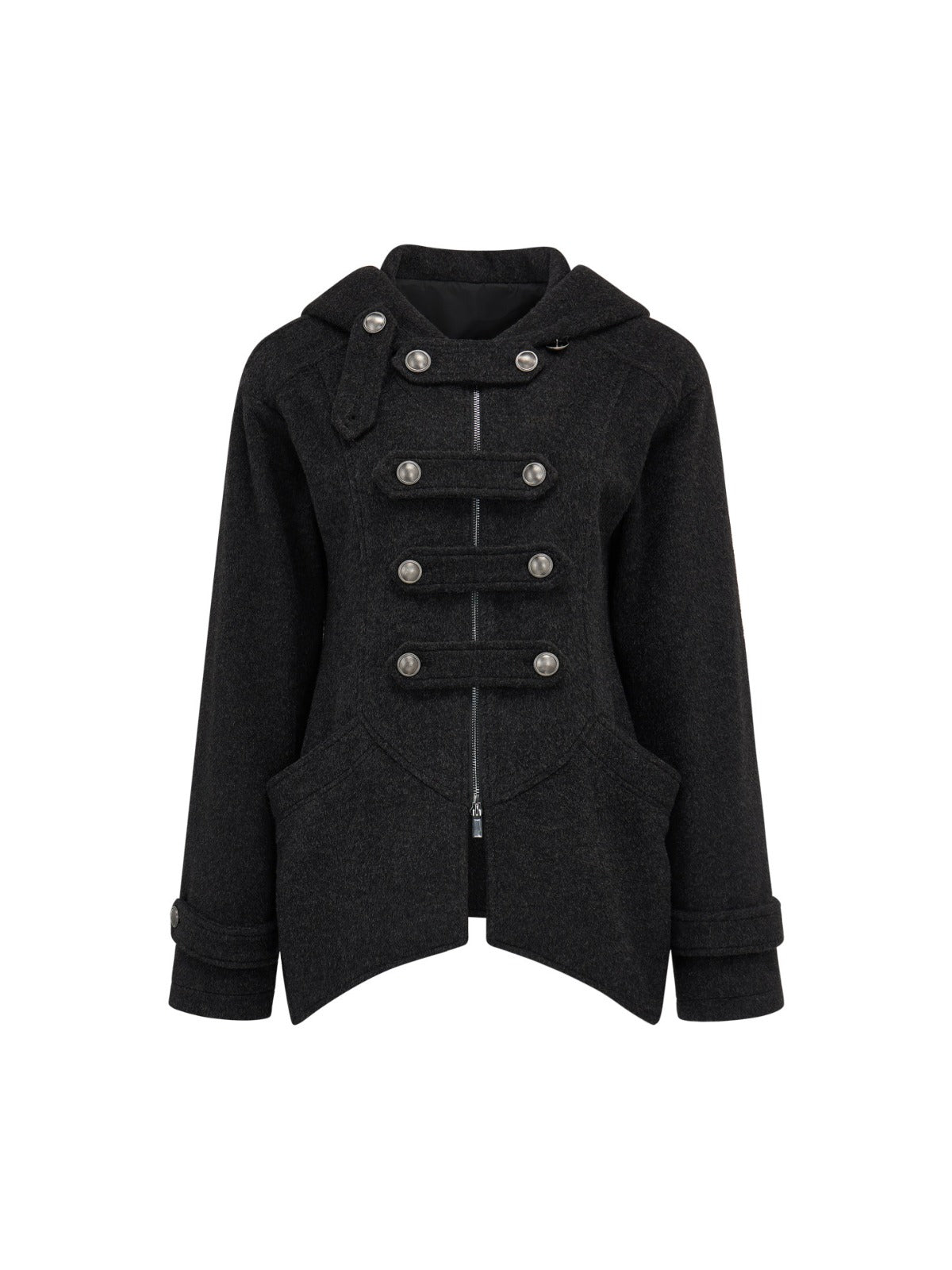 Napoleon Hooded Denim Jacket