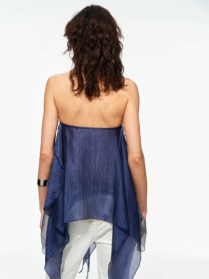 Braided Halter Layer Top