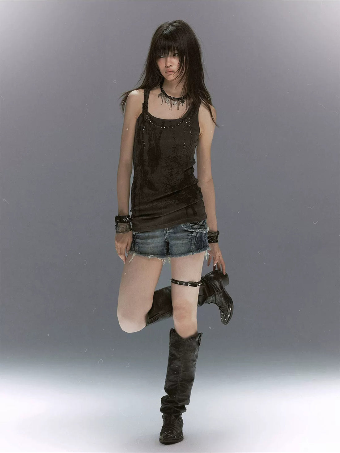 Feather Chain Cami