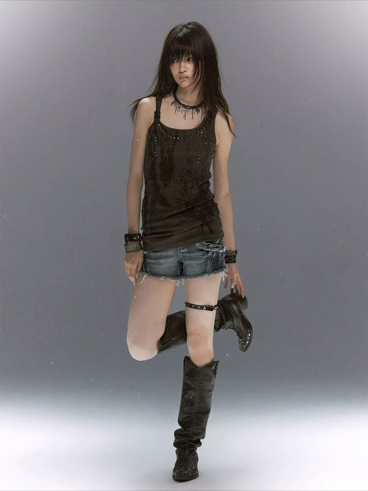 Feather Chain Cami
