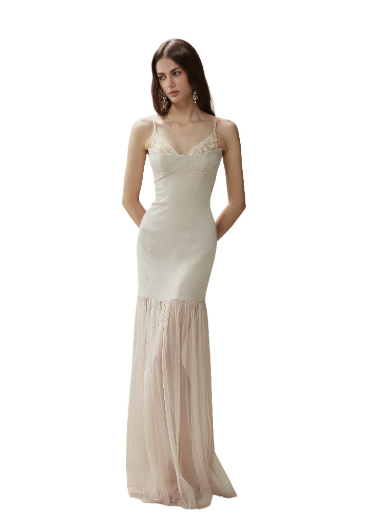 Light Brown Floating Light Dress