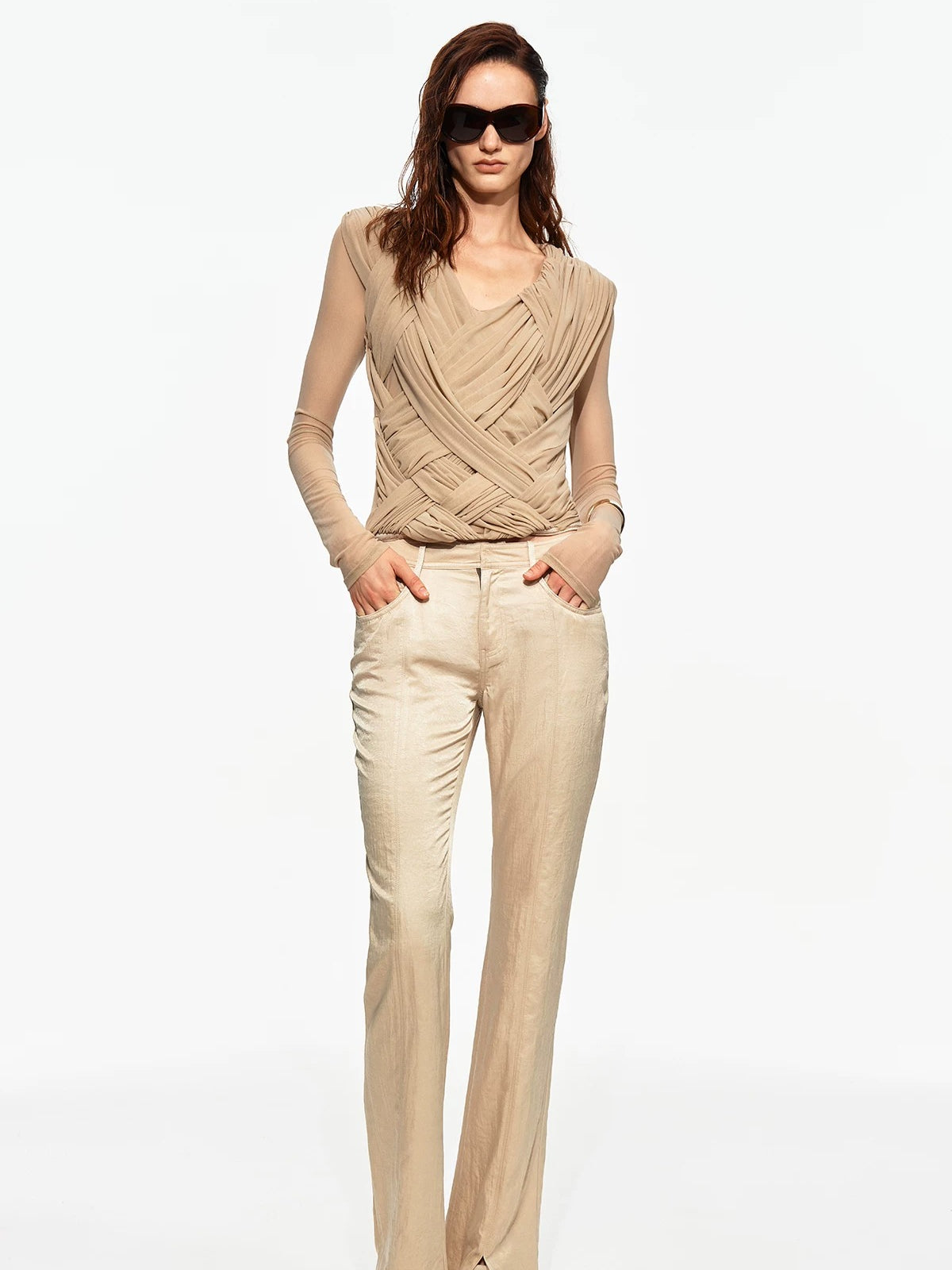 Cross Knit Top