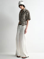 Reversible Twill Overlock Short Sleeve Shirt