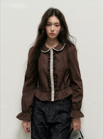 Chestnut Memory Peter Pan Shirt