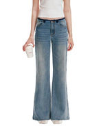 Washed Wide Leg Jeans