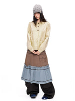 Polka Dot Doll Collar Shirt