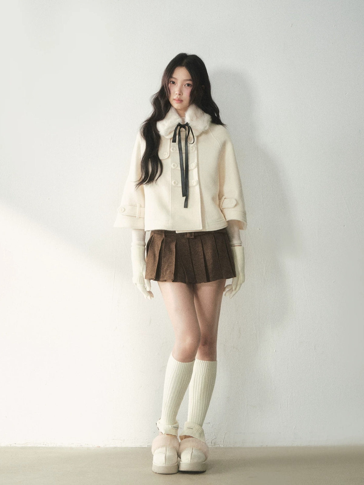 Wool Napoleon Cape Coat