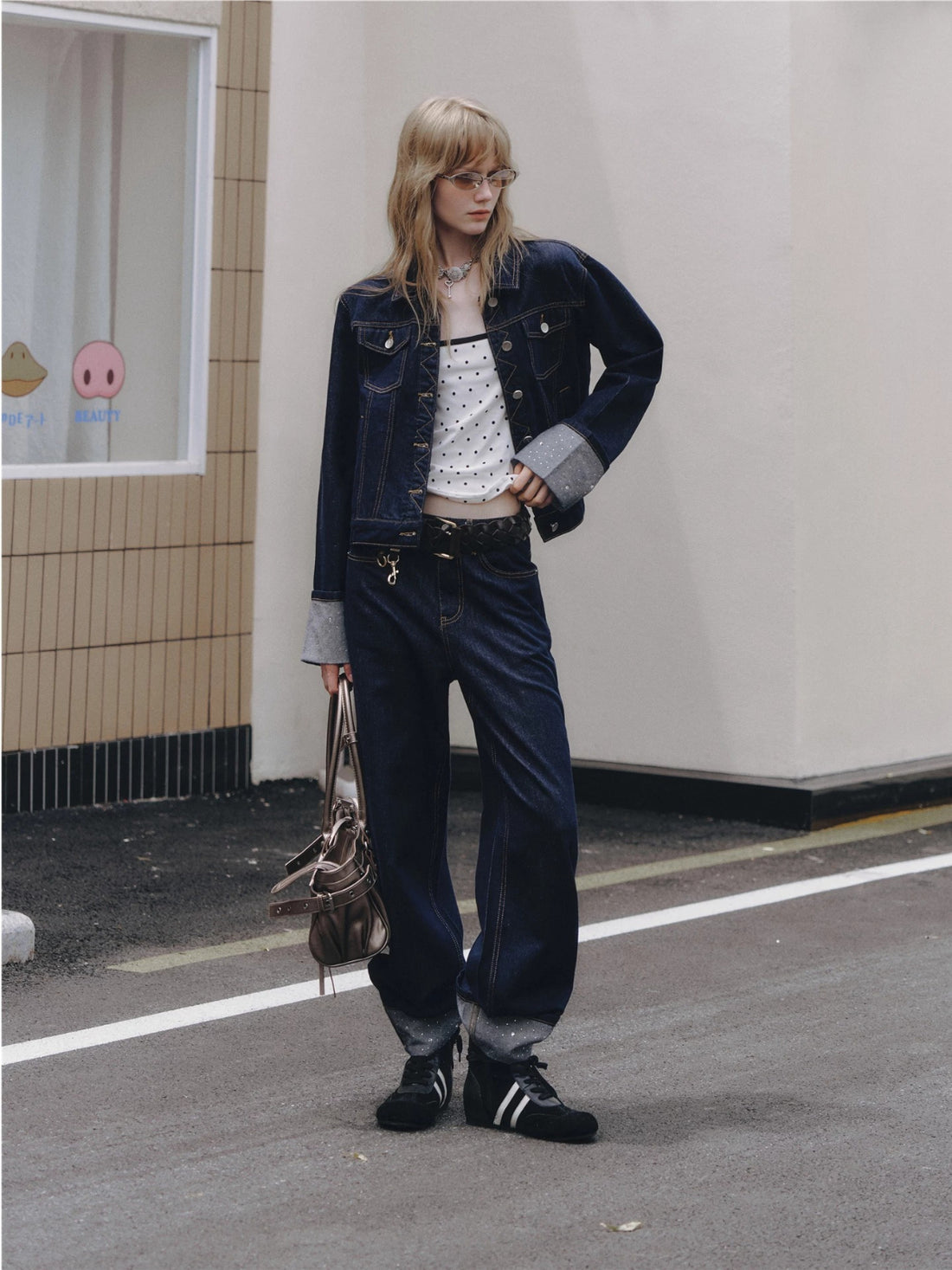 Denim Jacket Set