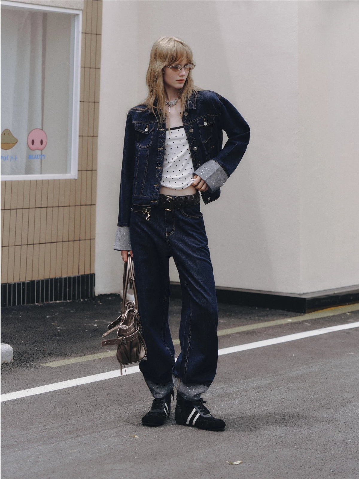 Denim Jacket Set